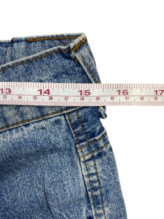 Denim Jeans Παντελόνι Vintage Classic Χωρίς Λογότυπο Μπλε Γυναικείο S