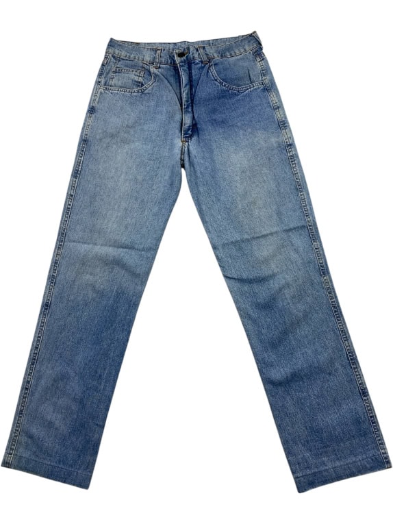 Denim Jeans Παντελόνι Vintage Classic Χωρίς Λογότυπο Μπλε Γυναικείο S