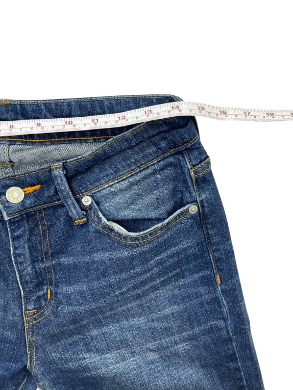 DENIM SUPPLY RALPH LAUREN ΤΖΙΝ ΠΑΝΤΕΛΟΝΙ WASHED ΜΠΛΕ ΑΝΤΡΙΚΟ PRE OWNED XS