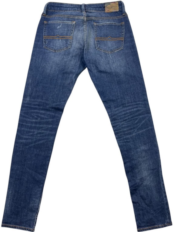 DENIM SUPPLY RALPH LAUREN ΤΖΙΝ ΠΑΝΤΕΛΟΝΙ WASHED ΜΠΛΕ ΑΝΤΡΙΚΟ PRE OWNED XS