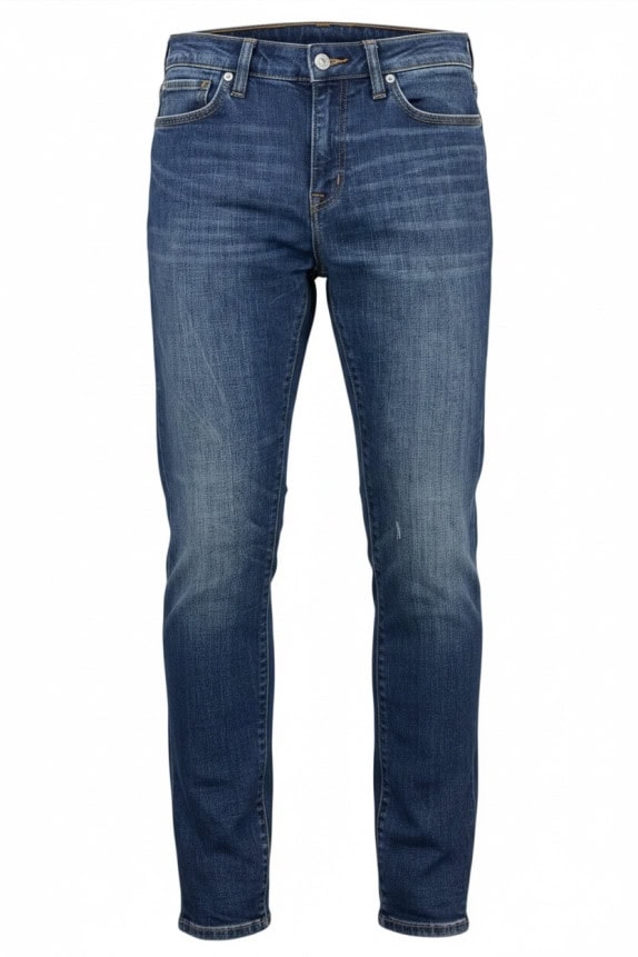 DENIM SUPPLY RALPH LAUREN ΤΖΙΝ ΠΑΝΤΕΛΟΝΙ WASHED ΜΠΛΕ ΑΝΤΡΙΚΟ PRE OWNED XS
