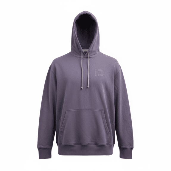 DENIM TOM TAILOR CASUAL HOODIE LOGO PURPLE MEN’S XXL