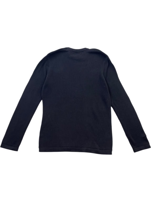 DENIM TOM TAILOR KNIT SWEATER MINIMAL NAVY MENS PRE OWNED L