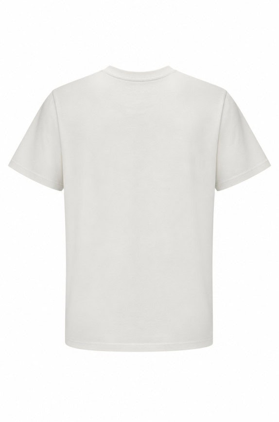 DENIM TOM TAILOR T SHIRT MINIMAL OFF WHITE ΑΝΤΡΙΚΟ PRE OWNED L