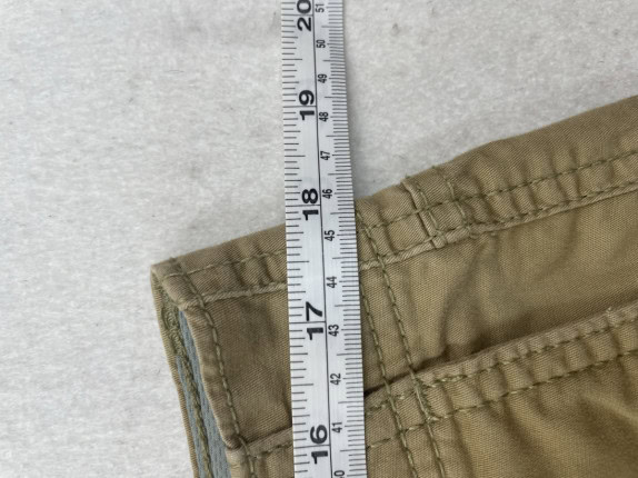 DENIZEN CARGO SHORTS UTILITY BEIGE UOMO PRE OWNED L
