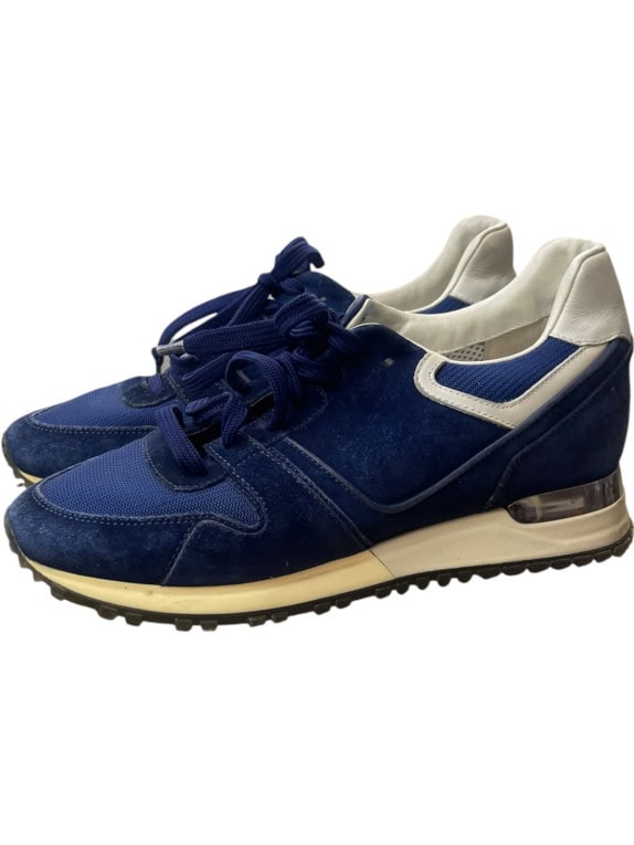 DESIGNER SNEAKERS MINIMAL NAVY UNISEX PRE OWNED EU36