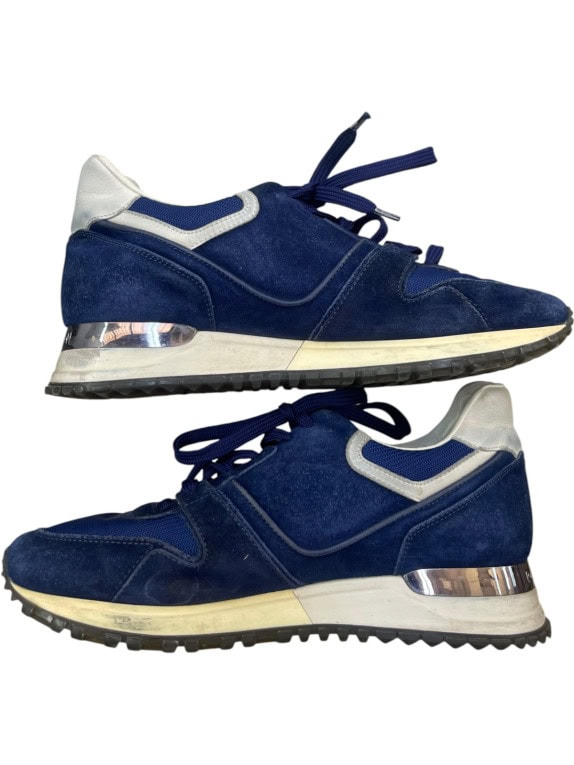 DESIGNER SNEAKERS MINIMAL NAVY UNISEX PRE OWNED EU36