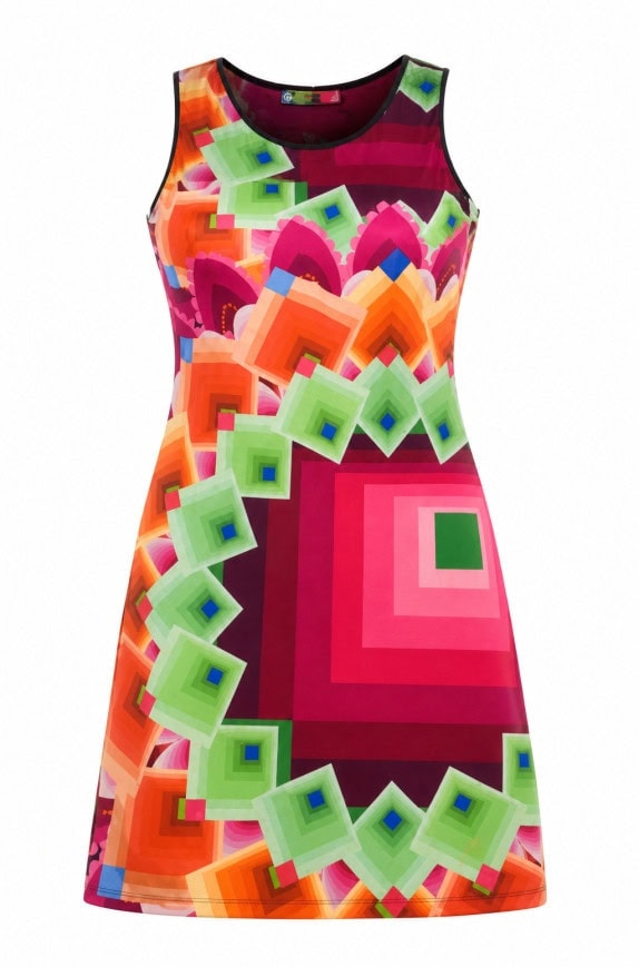 DESIGUAL ΦΟΡΕΜΑ ΜΙΝΙΜΑΛ MULTICOLOR ΓΥΝΑΙΚΕΙΟ PRE OWNED M