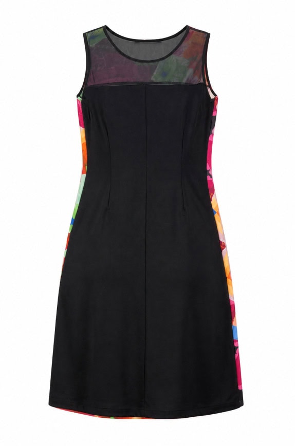 DESIGUAL DRESS MINIMAL MULTICOLOR WOMEN PRE OWNED M