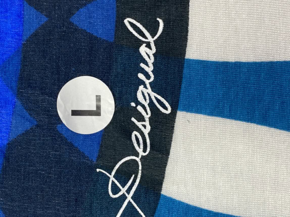 DESIGUAL GRAPHIC TEE MINIMAL WHITE ΓΥΝΑΙΚΕΙΟ PRE OWNED L