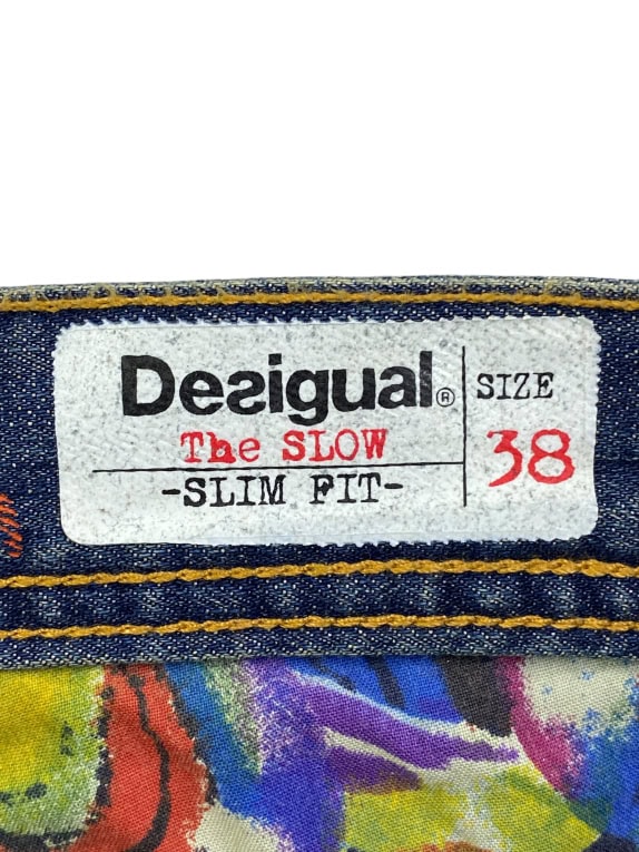 DESIGUAL JEANS SLIM FIT BLU UNISEX XXL
