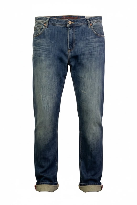 DESIGUAL JEANS SLIM FIT ΜΠΛΕ UNISEX XXL