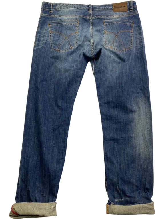 DESIGUAL JEANS SLIM FIT BLU UNISEX XXL
