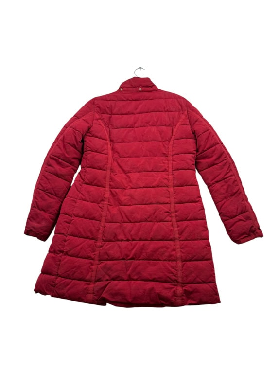 DESIGUAL ΜΠΟΥΦΑΝ PUFFER VINTAGE EMBOSSED ΚΟΚΚΙΝΟ ΓΥΝΑΙΚΕΙΟ L