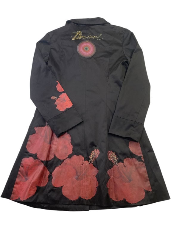 DESIGUAL ΠΑΛΤΟ VINTAGE ΜΑΥΡΟ ΓΥΝΑΙΚΕΙΟ PRE OWNED M