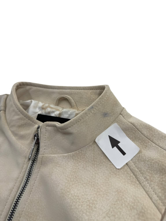 DESIGUAL ΖΑΚΕΤΑ SUEDE LOOK BIKER MΠΕΖ ΓΥΝΑΙΚΕΙΑ S