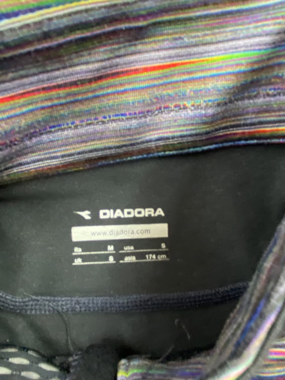 DIADORA Athletic Top 1/4 Zip Sport Multicolor-Black Women’s M