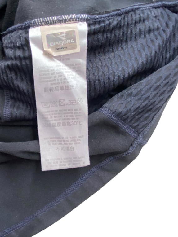 DIADORA Athletic Top 1/4 Zip Sport Multicolor-Black Women’s M