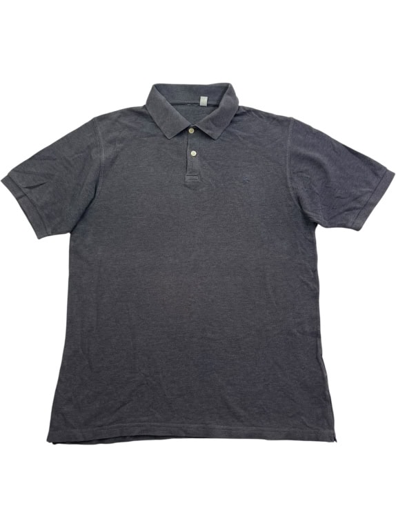 DIADORA Polo Μπλούζα Casual Μικρό Λογότυπο Γκρι Ανδρικό L