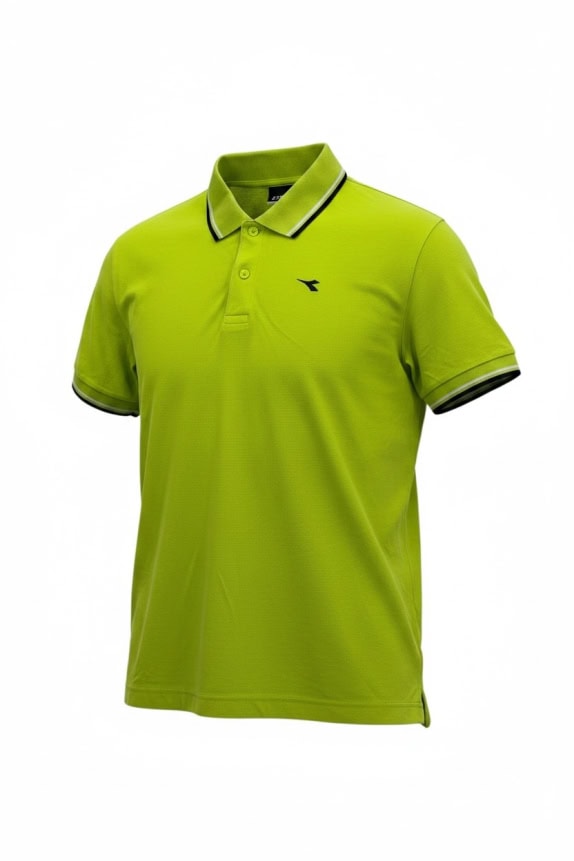 DIADORA Polo Μπλούζα Casual Μικρό Λογότυπο Λαχανί Ανδρικό M