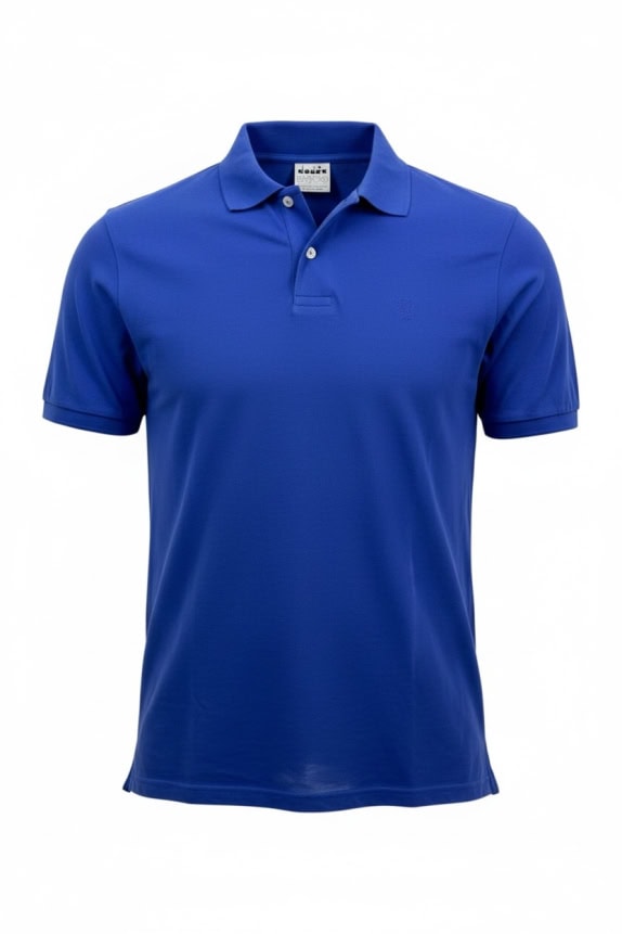 DIADORA POLO CON LOGO BLU DA UOMO M