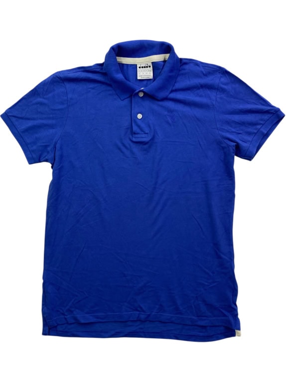 DIADORA POLO SHIRT WITH LOGO BLUE MEN'S M