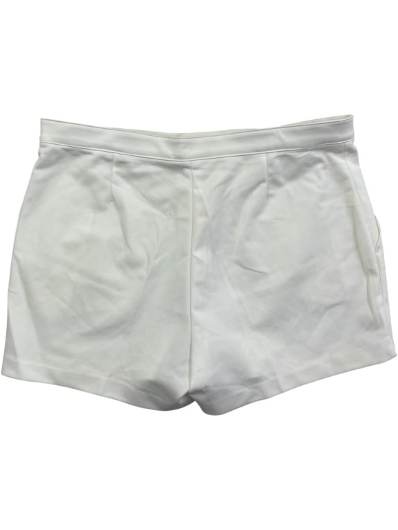 DIADORA SHORTS 90s EMBROIDERED LOGO WHITE UNISEX M