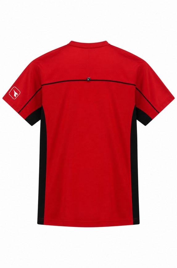 DIADORA T SHIRT SPORTSWEAR ROSSO UOMO PRE OWNED XL
