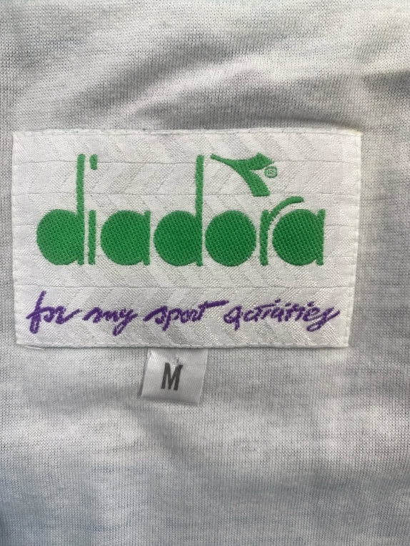 Diadora Vintage Tracksuit Set with Logo Blue/Black Unisex M