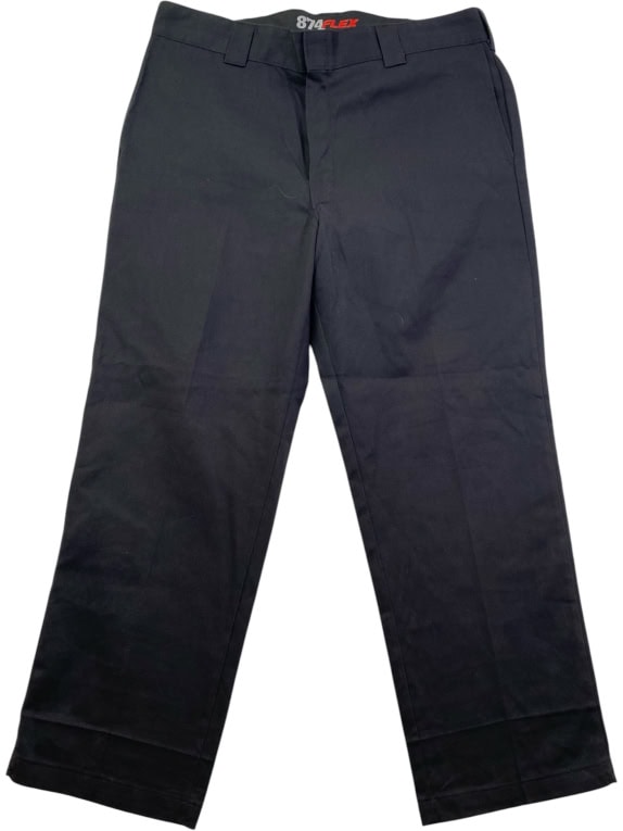 DICKIES 874 FLEX ΠΑΝΤΕΛΟΝΙ CHINO ORIGINAL FIT ΜΑΥΡΟ UNISEX XXL