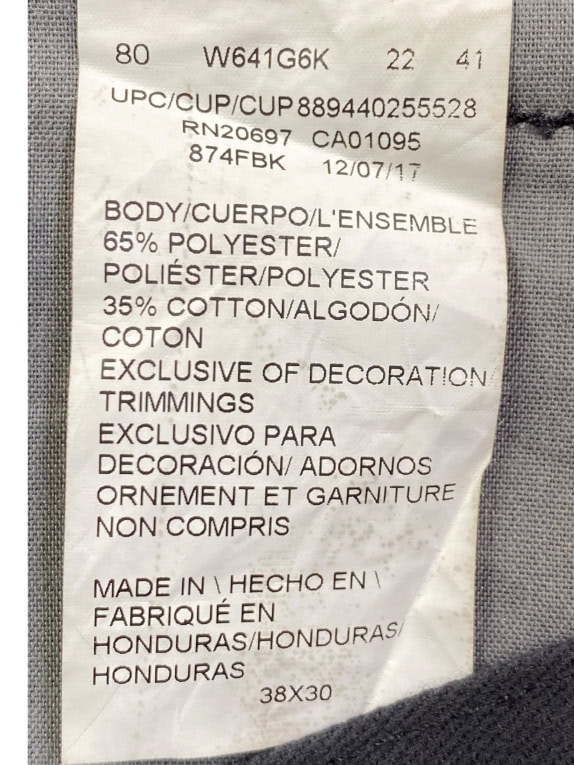 DICKIES 874 FLEX ΠΑΝΤΕΛΟΝΙ CHINO ORIGINAL FIT ΜΑΥΡΟ UNISEX XXL