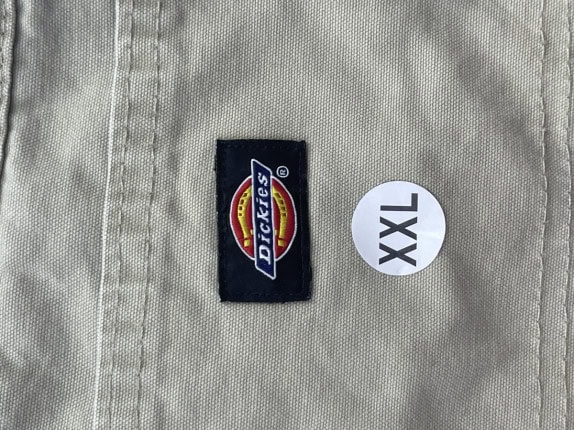 DICKIES CARGO BERMUDA UTILITY KHAKI MEN PRE OWNED XXL