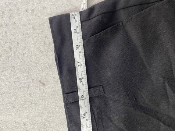 DICKIES BERMUDA SHORTS MINIMAL BLACK UNISEX PRE OWNED XL
