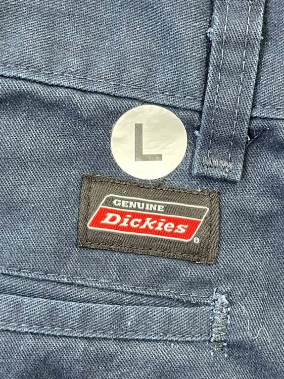 DICKIES BERMUDA SHORTS WORKWEAR NAVY ΑΝΤΡΙΚΟ PRE OWNED L