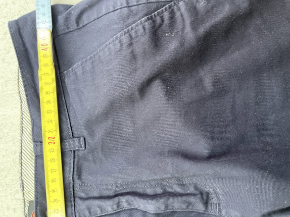 DICKIES BERMUDA SHORTS WORKWEAR NAVY MEN PRE OWNED L