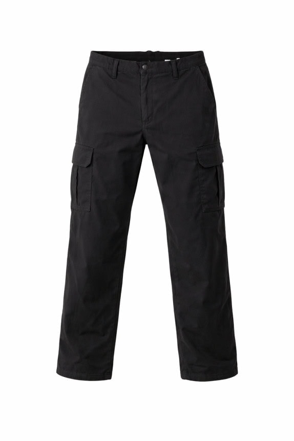 DICKIES PANTALONI CARGO UTILITY NERO UOMO PRE OWNED M