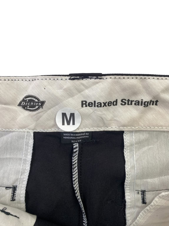 DICKIES PANTALONI CARGO WORKWEAR NERO UOMO PRE OWNED M