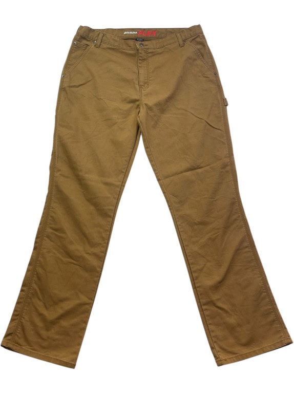 DICKIES CARGO PANTS WORKWEAR BROWN ΑΝΤΡΙΚΟ PRE OWNED XL