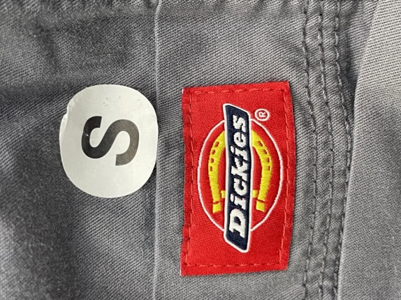 DICKIES CARGO PANTS WORKWEAR GREY MEN PRE OWNED S