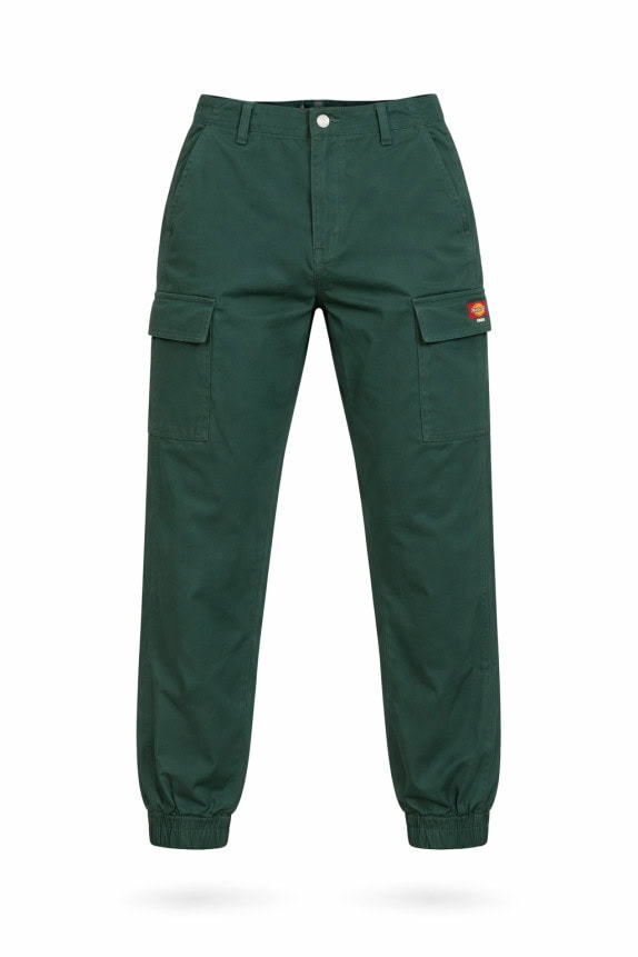 DICKIES CARGO PANTS WORKWEAR GREEN ΑΝΤΡΙΚΟ PRE OWNED S