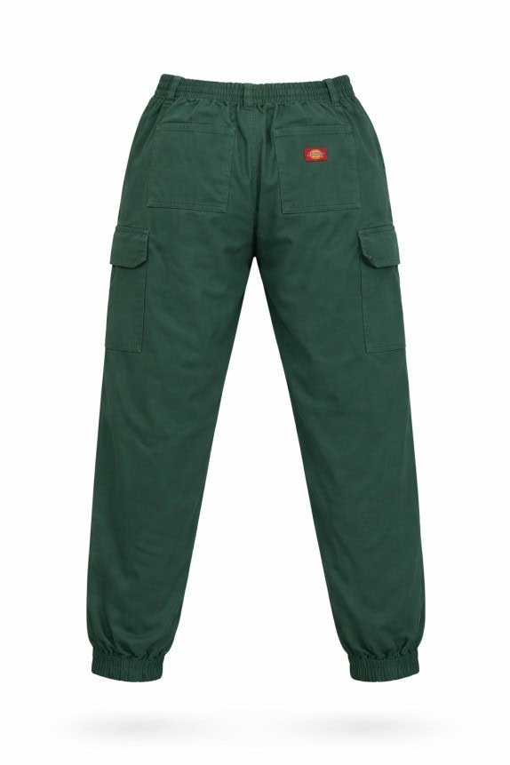 DICKIES CARGO PANTS WORKWEAR GREEN ΑΝΤΡΙΚΟ PRE OWNED S