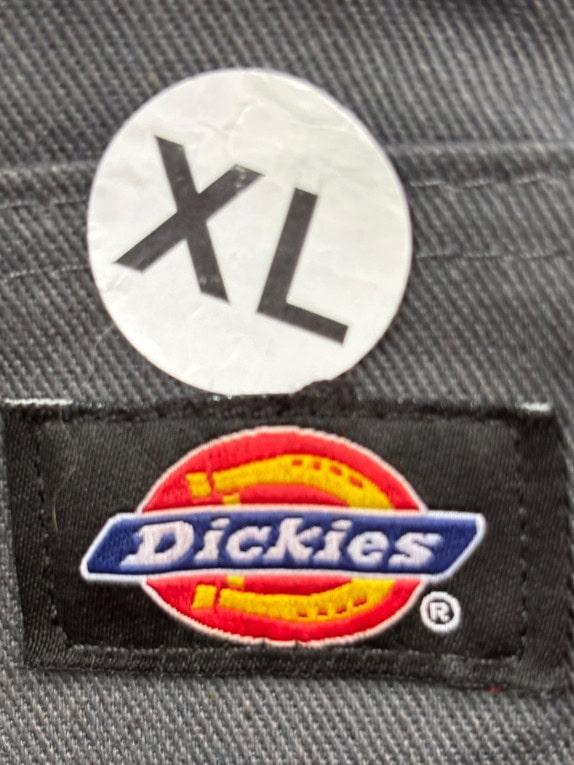 DICKIES PANTALONI CARPENTER WORKWEAR GRIGIO ANTRACITE UOMO PRE OWNED XL