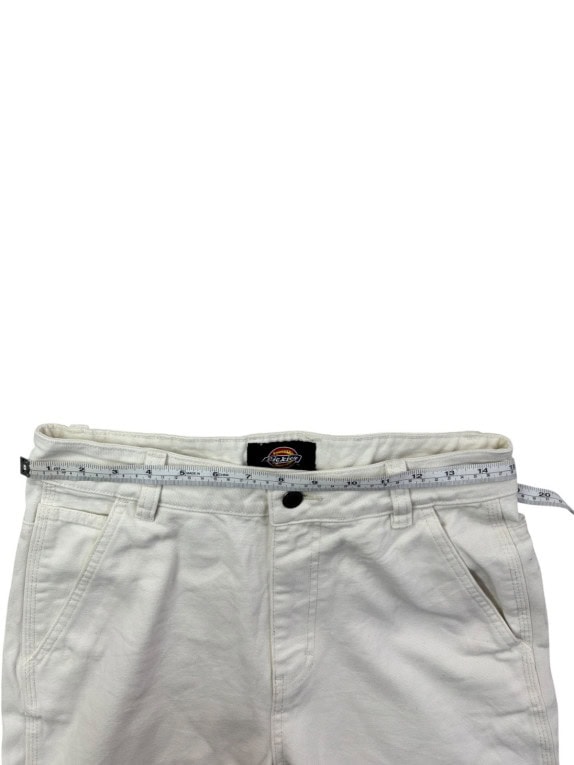 DICKIES CARPENTER ΠΑΝΤΕΛΟΝΙ WORKWEAR OFF WHITE ΑΝΤΡΙΚΟ PRE OWNED S
