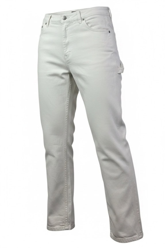DICKIES CARPENTER ΠΑΝΤΕΛΟΝΙ WORKWEAR OFF WHITE ΑΝΤΡΙΚΟ PRE OWNED S