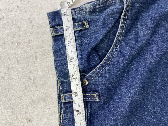 DICKIES CARPENTER PANTS WORKWEAR BLUE ΑΝΤΡΙΚΟ PRE OWNED 3XL