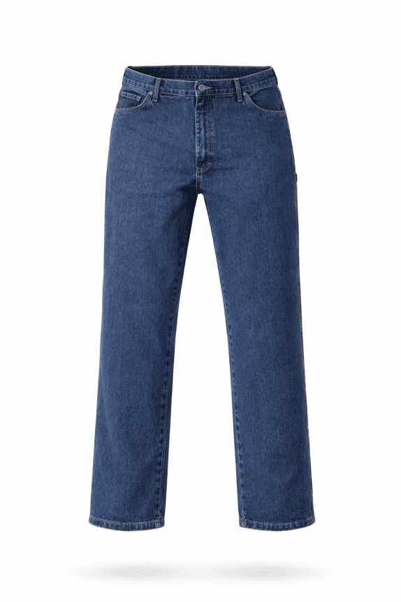 DICKIES CARPENTER PANTS WORKWEAR BLUE ΑΝΤΡΙΚΟ PRE OWNED 3XL