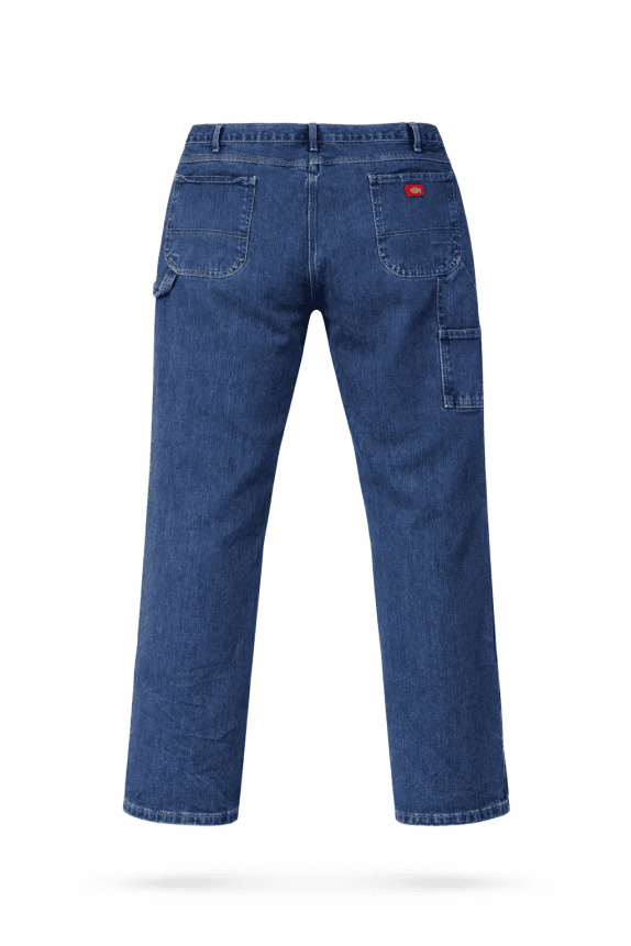 DICKIES CARPENTER PANTS WORKWEAR BLUE ΑΝΤΡΙΚΟ PRE OWNED 3XL