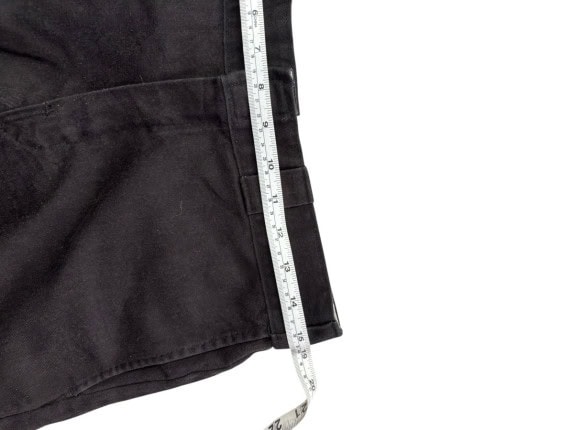 DICKIES CARPENTER PANTS WORKWEAR ΜΑΥΡΟ ΑΝΤΡΙΚΟ PRE OWNED S