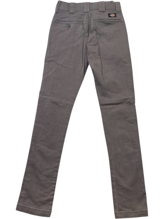 DICKIES CHINO PANTS WORKWEAR CHARCOAL WOMENS PRE OWNED XS