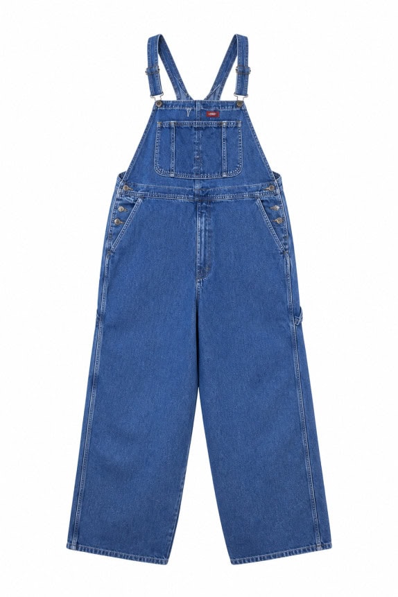DICKIES TUTA IN DENIM WORKWEAR BLU UNISEX PRE OWNED XXL